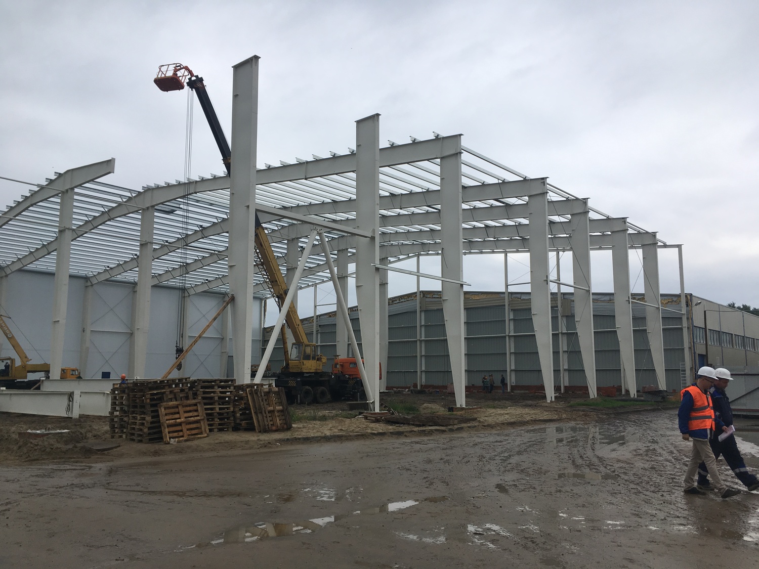 Монтаж металлоконструкций 